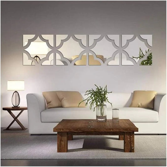 Modern Home Design Mirror Wall - Modern Home Wall Decor - Best For Home and Office