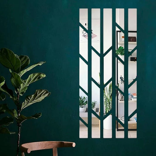 Modern Design Acrylic Mirror - Set of 5 - Home Decor Wall Mirror