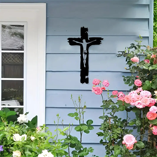 Jesus Cross - Christian Home Decor, Christmas & Baptism Gift for Church or Home