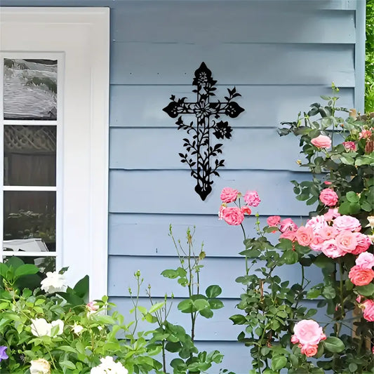 Jesus Cross Floral Tree Branches - Christmas & Baptism - For Church or Home