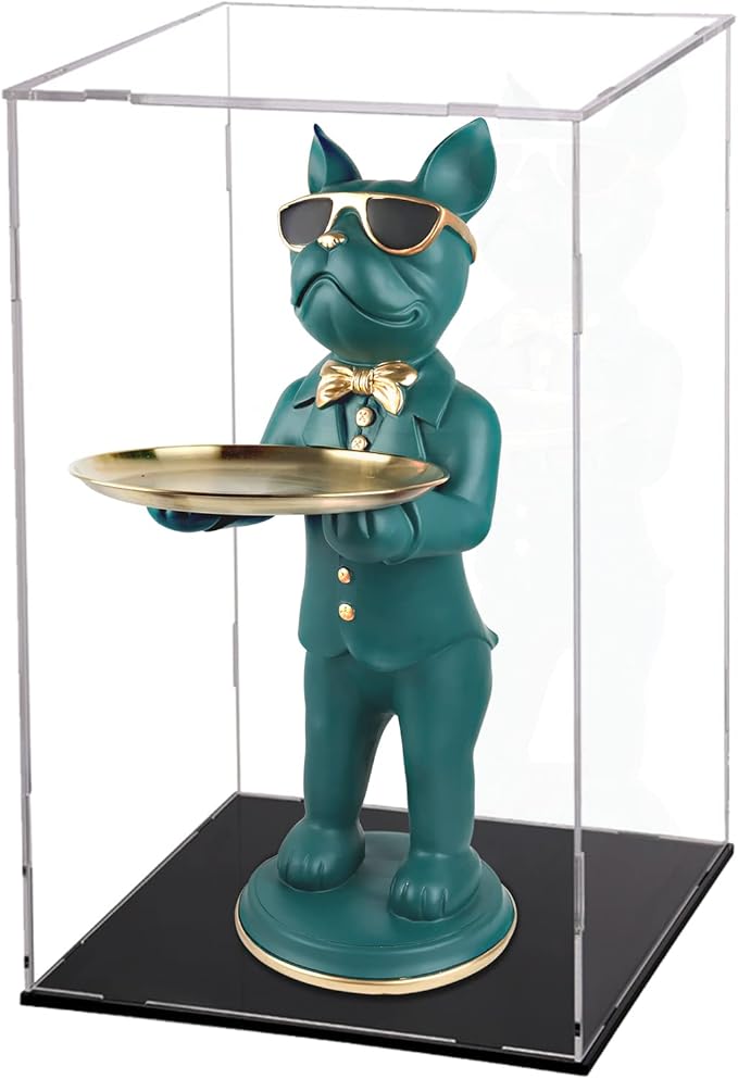 Display Case for Collectibles Assemble Clear Acrylic Box Alternative Glass Case for Display Action Figures Home Storage & Organizing Toys