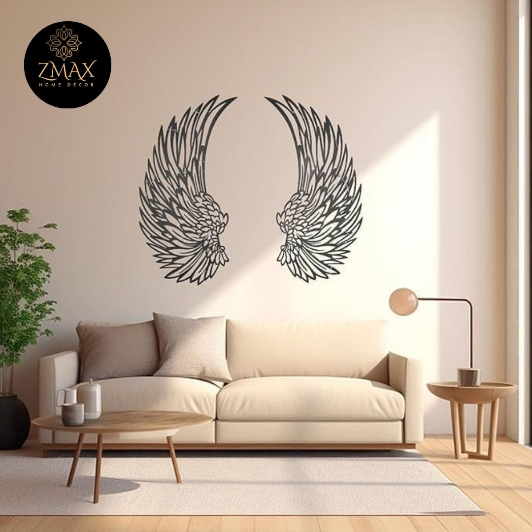 3D Angel Wings Wall Sculptures