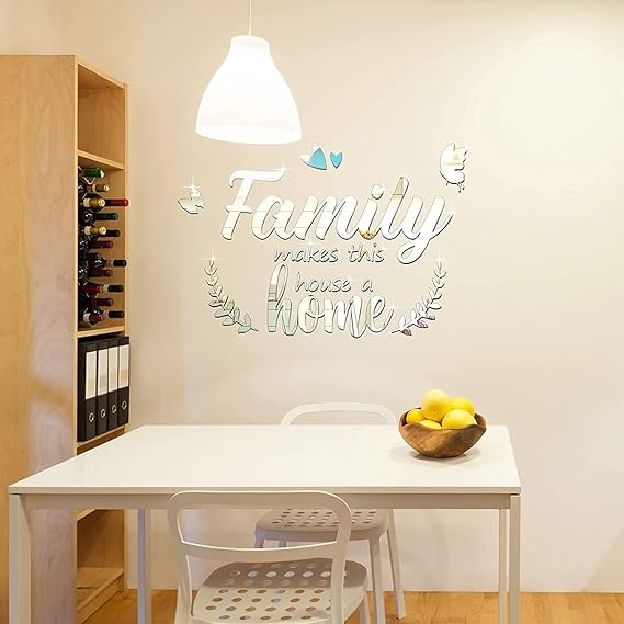 Family Quote Acrylic Wall Decor | Home Wall Art | Gifts For Couples