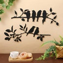 6 BIRDS ON BRANCH | Acrylic Wall Decor