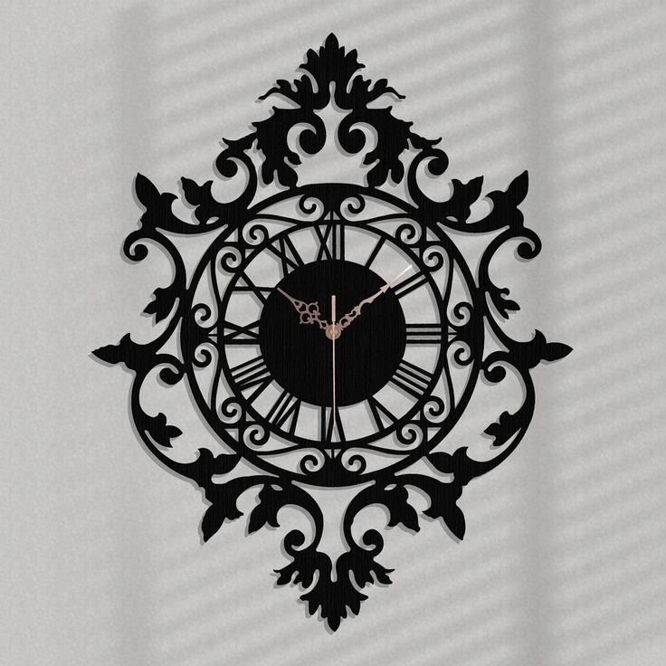 ROYAL LUXURY ACRYLIC WALL DECORATION CLOCK