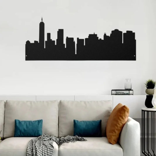 New York, America - Skyline Acrylic Wall Art - Home Decal - National Day