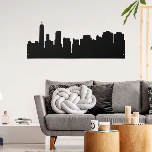 New York, America - Skyline Acrylic Wall Art - Home Decal - National Day