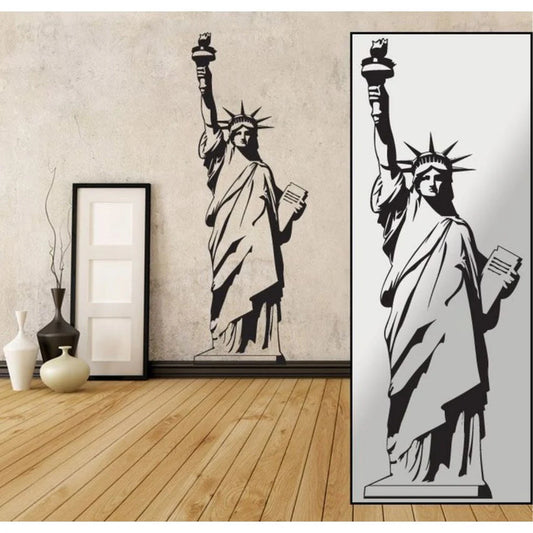 Statue of liberty, America - Skyline Acrylic Wall Art - Home Decal - National Day