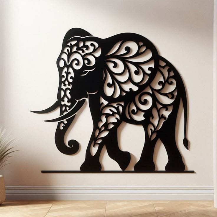 Elephant Wall Decor | Beautiful Wall Art | Home Wall Decor