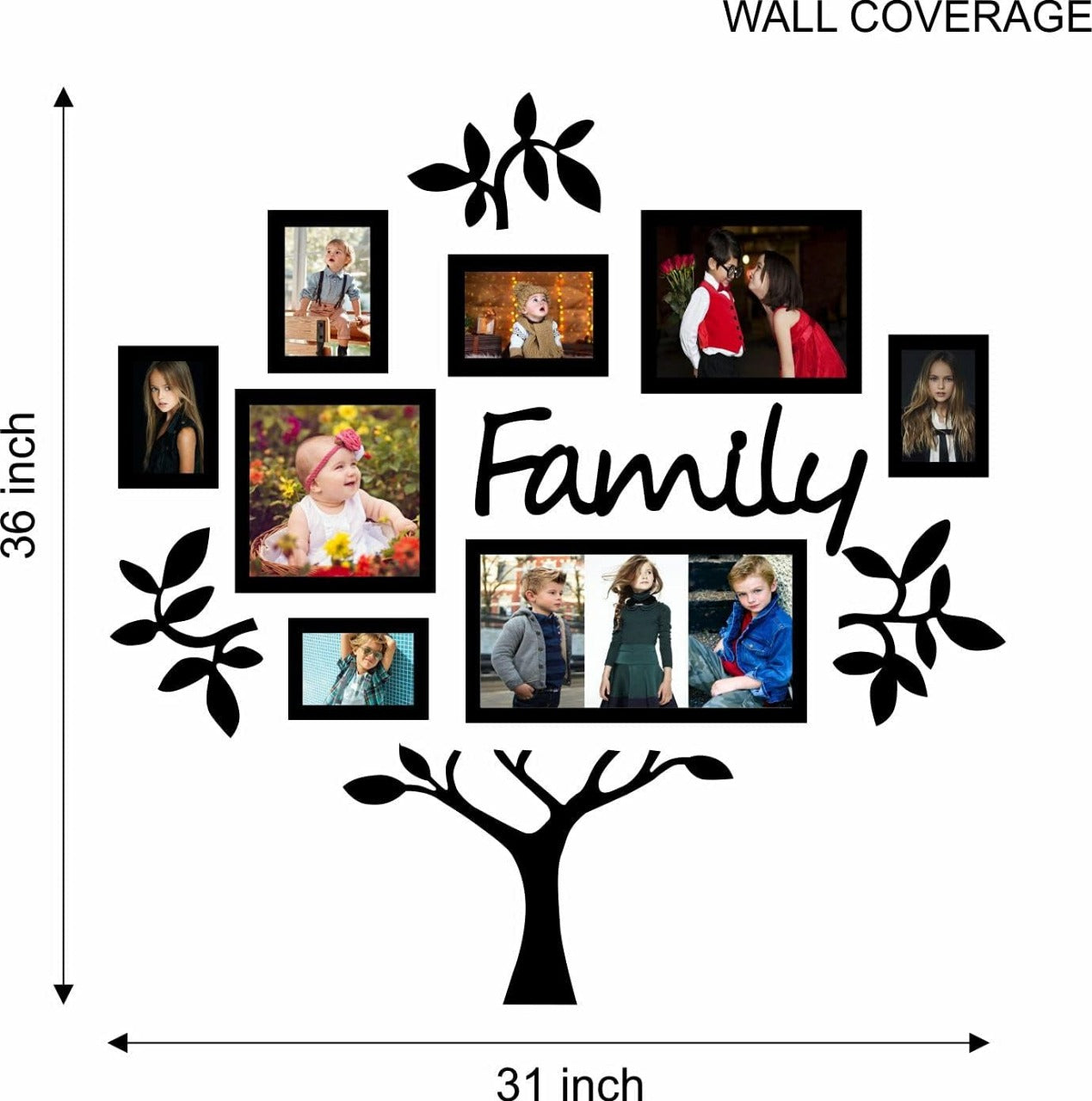 3D Family Tree Acrylic Wall Decor