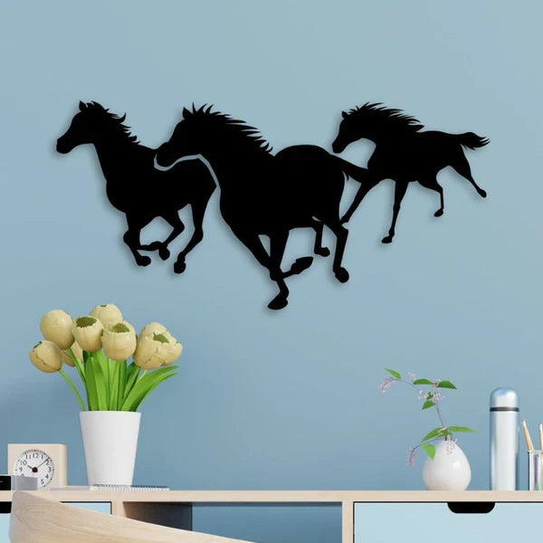 3D Acrylic Horse Wall Art | Wall Decor