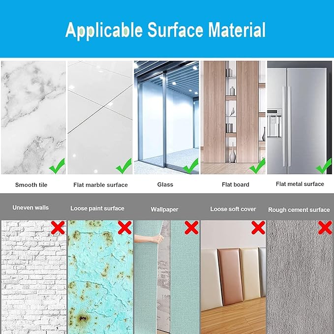 HD Adhesive Mirror 4 Pieces No Glass Tiles A4 Self-Adhesive Sheets Flexible Film Acrylic Wall Decoration (29 x 21 cm)
