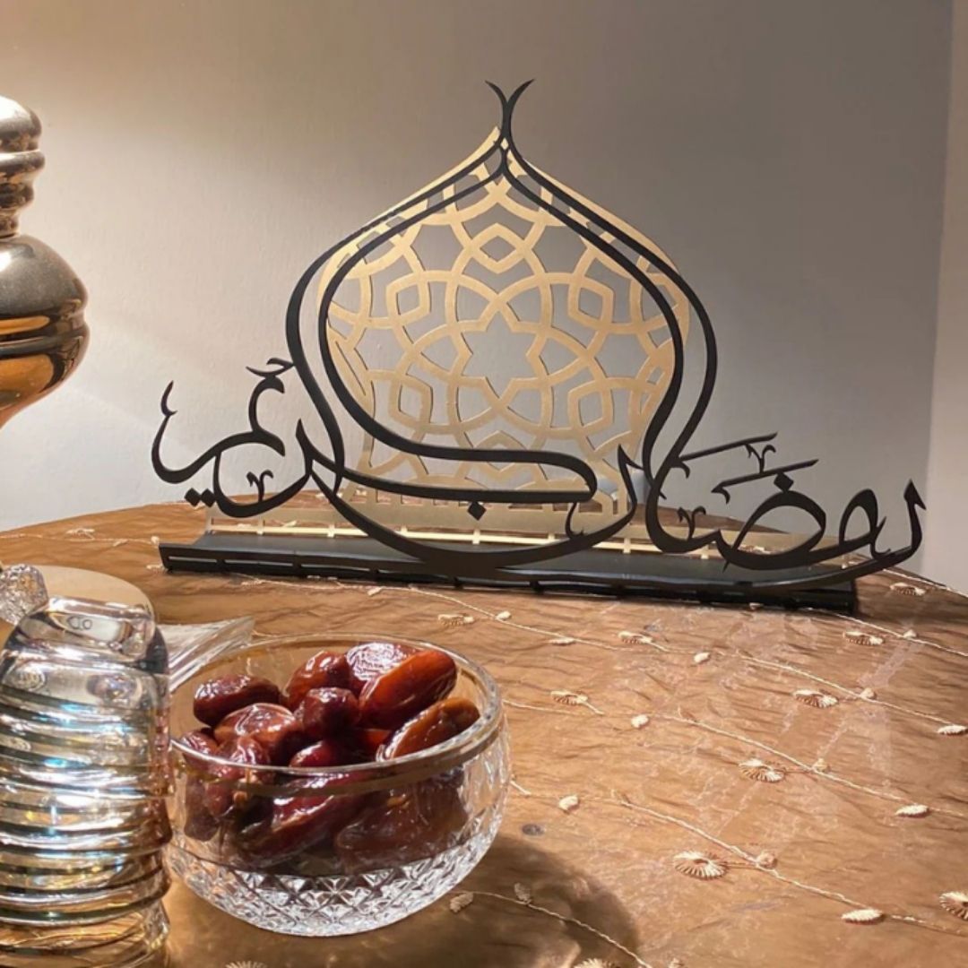 Ramadan Kareem | Tabletop Decoration | Muslim gifts | Islamic Calligraphy