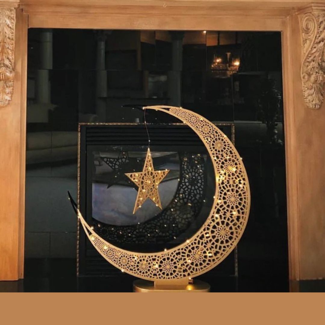 Crescent Decor Eid Moon Tree Hilal in 3ft to 5ft