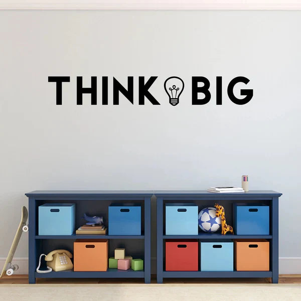 Think BIG wall art | Office wall decor Art | Motivation Wall Art