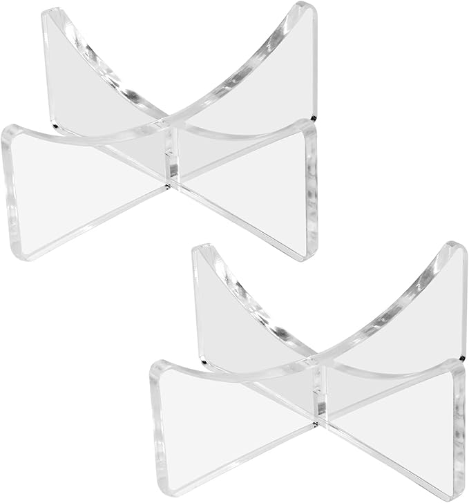 Acrylic Sports Ball Display Stand – Clear Holder for Basketball, Football, Soccer, Volleyball & Rugby