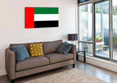 UAE National Day Large Acrylic Wall Flag - Bold, Durable, and Patriotic!