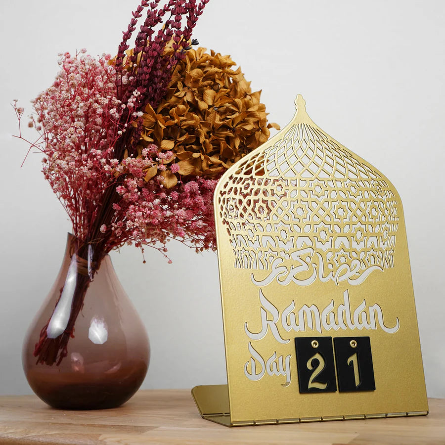 Ramadan Calendar | Days of Ramadan | Countdown to Eid | Good Deeds Calendar | Ramadan Eid Decoration | Gift for Muslims | Table Decor |