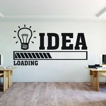 Idea Office Work Wall Art | Office Motivational Wall Art