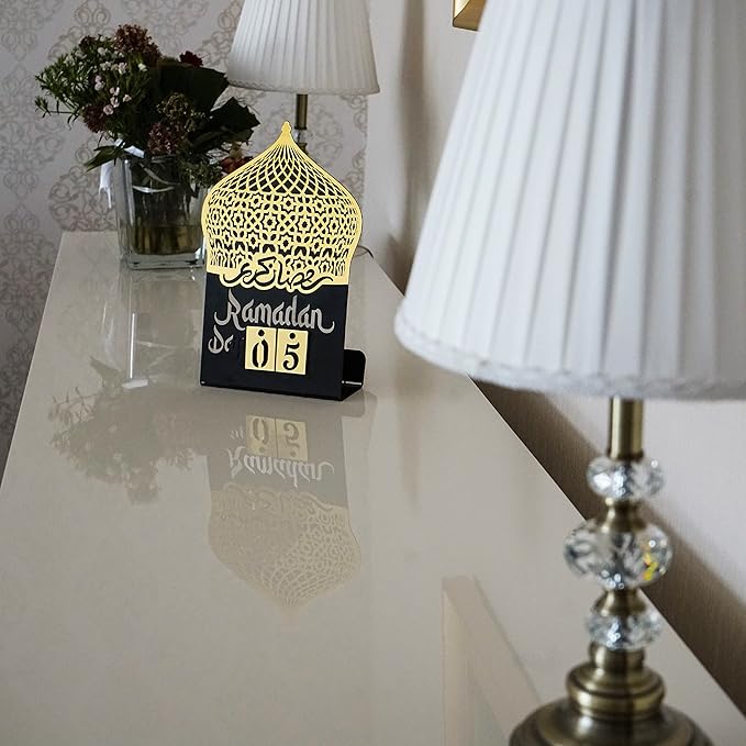 Ramadan Calendar | Days of Ramadan | Countdown to Eid | Good Deeds Calendar | Ramadan Eid Decoration | Gift for Muslims | Table Decor |