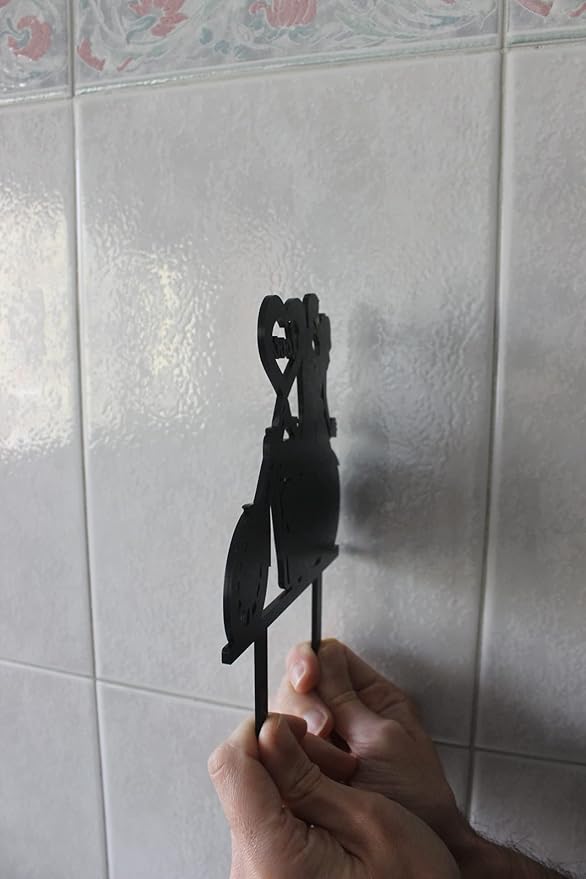 Wedding Cake Topper – “Love You More” Bride & Groom Kissing Under Lamp Silhouette – Romantic Cake Decoration for Wedding Party