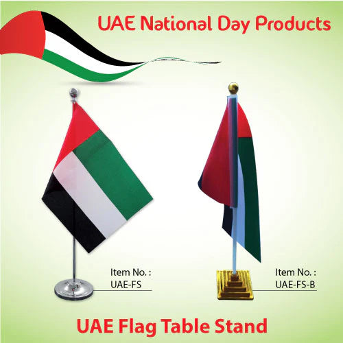 UAE National Day Table Flag - A Proud Display for Your Space!