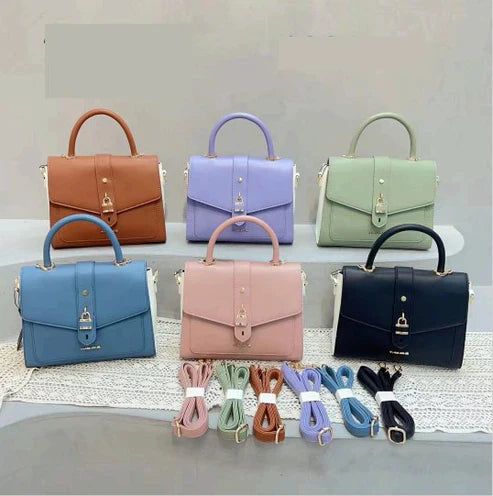 Casual Solid Bag For Girls