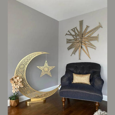 Crescent Decor Eid Moon Tree Hilal in 3ft to 5ft