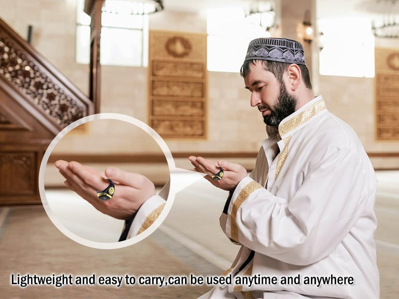 Anlising Tasbih Counter Smart Zikr Ring Digital Electronic Smart