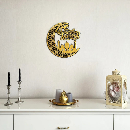 Ramadan Moon Mosque Wall Decor Acrylic – Islamic Art | Arcdew