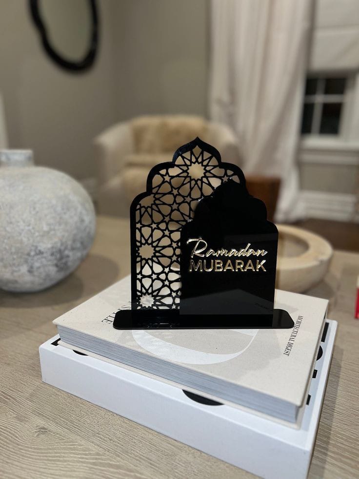 Ramadan Kareem Table Top Decor | Acrylic Table Decor