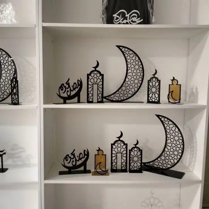 Ramadan Kareem Table Top Decor | Islamic Decor Art