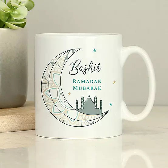 Customize Crescent Ramadan Mubarak Mug